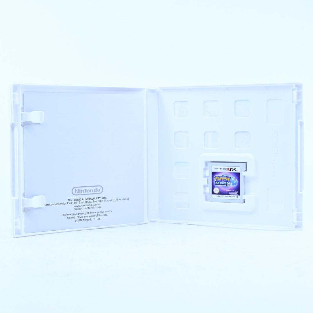 Pokemon Moon - Nintendo 3DS Game - PAL + Manual - FREE POST!