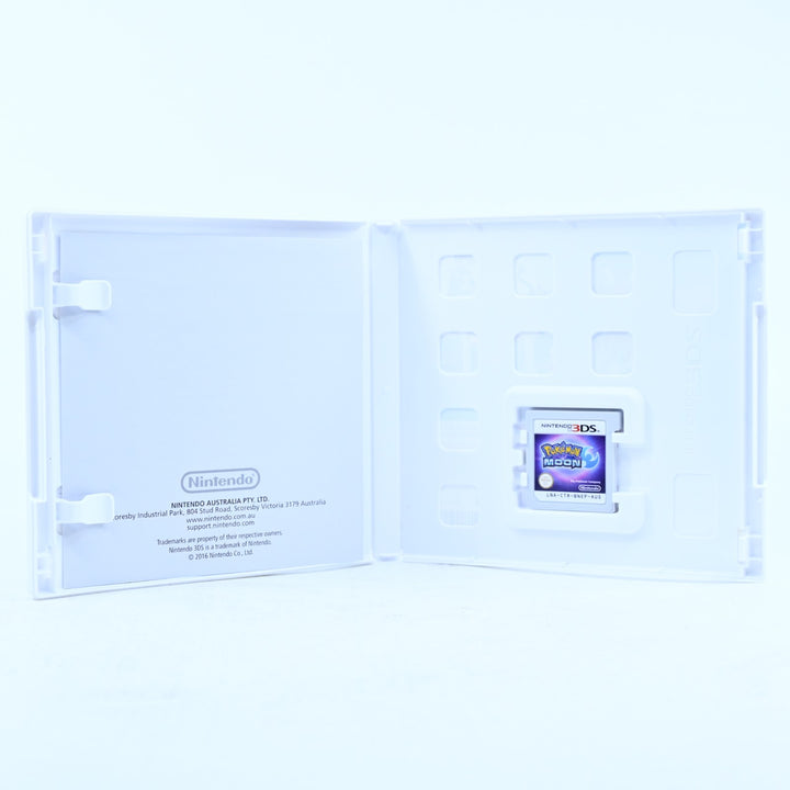 Pokemon Moon - Nintendo 3DS Game - PAL + Manual - FREE POST!