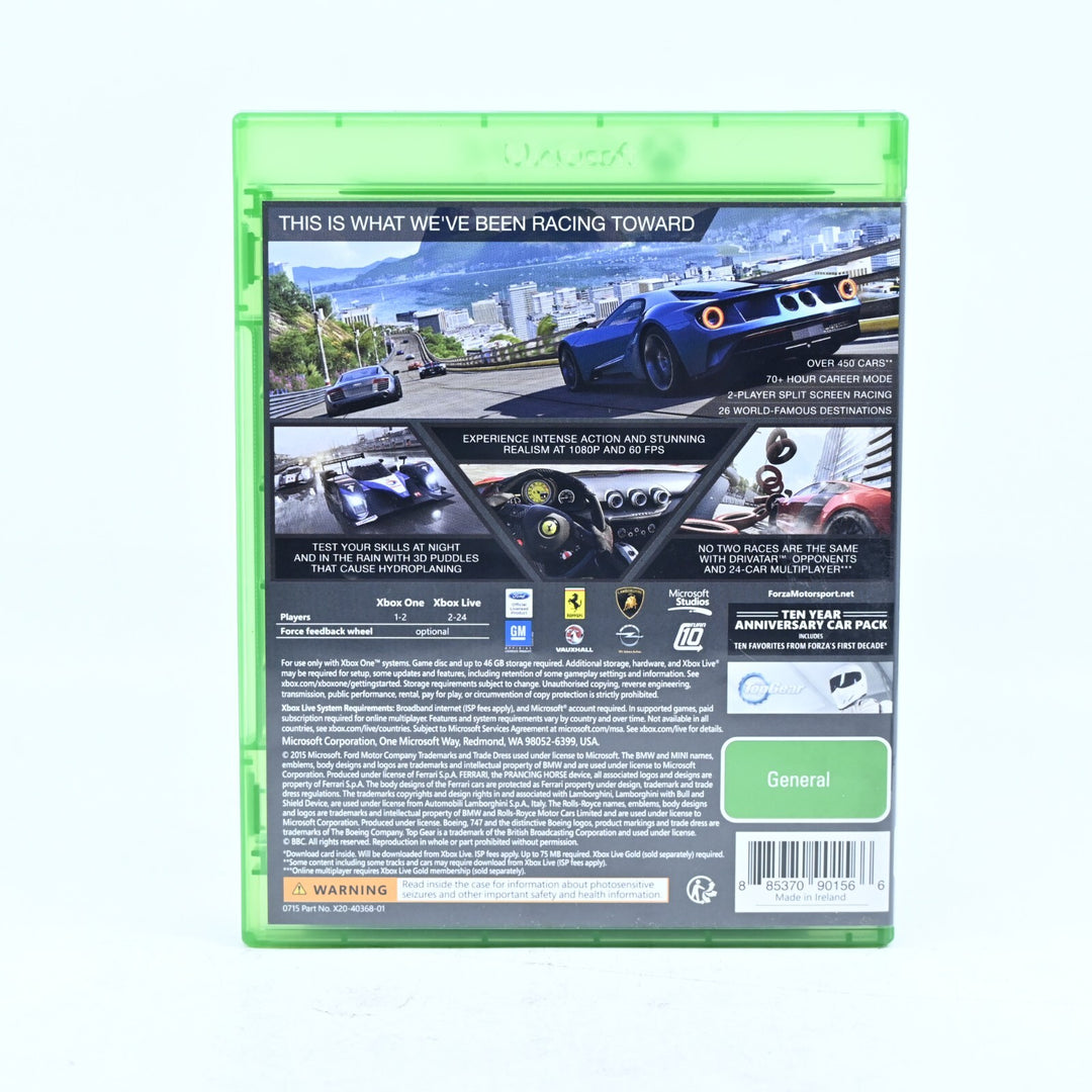 Forza Motorsport 6: Ten Year Anniversary Edition- Xbox One Game - PAL