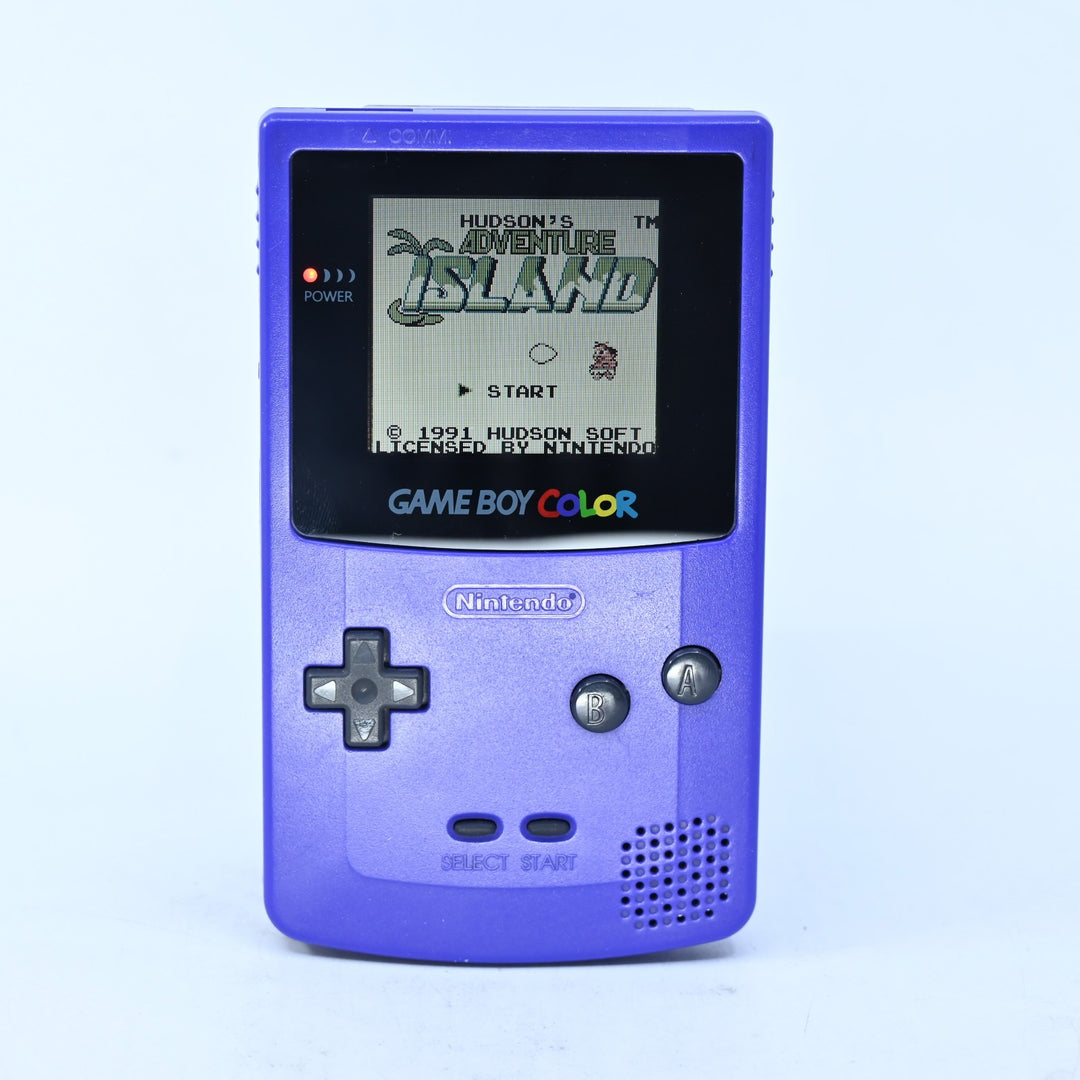 Grape Purple - Nintendo Gameboy Color Console - CGB-001 - FREE POST!