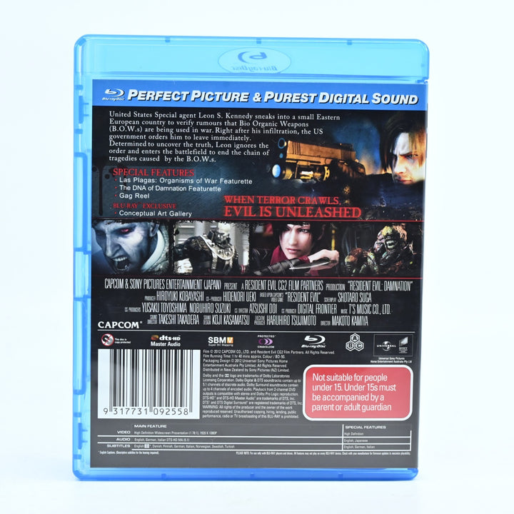 Resident Evil Damnation - Region Free - Blu-ray