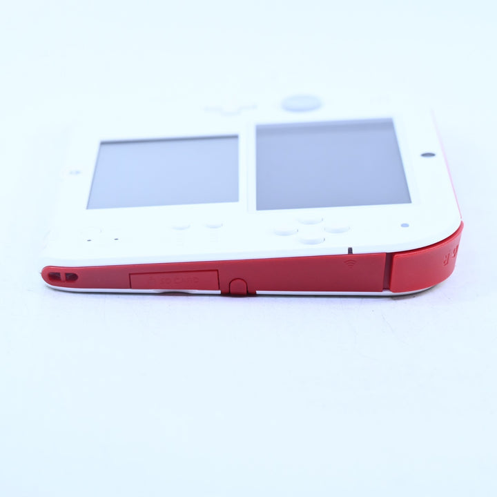 White / Red - FTR-001 - Nintendo 2DS Console - PAL - FREE POST!