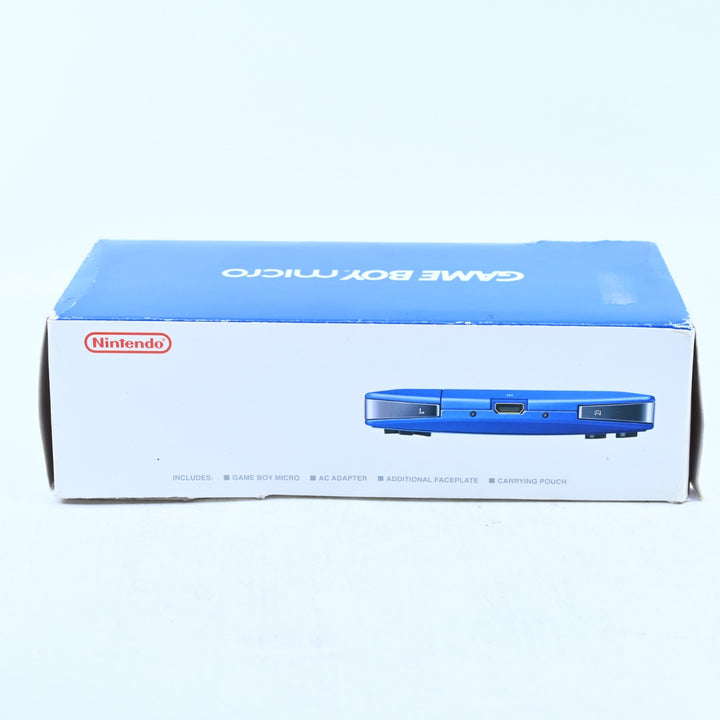 OXY-001 Blue - Nintendo Gameboy Micro Boxed Console - FREE POST!