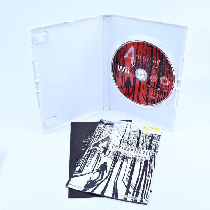 Resident Evil 4 - Nintendo Wii Game + Manual - PAL - MINT DISC!