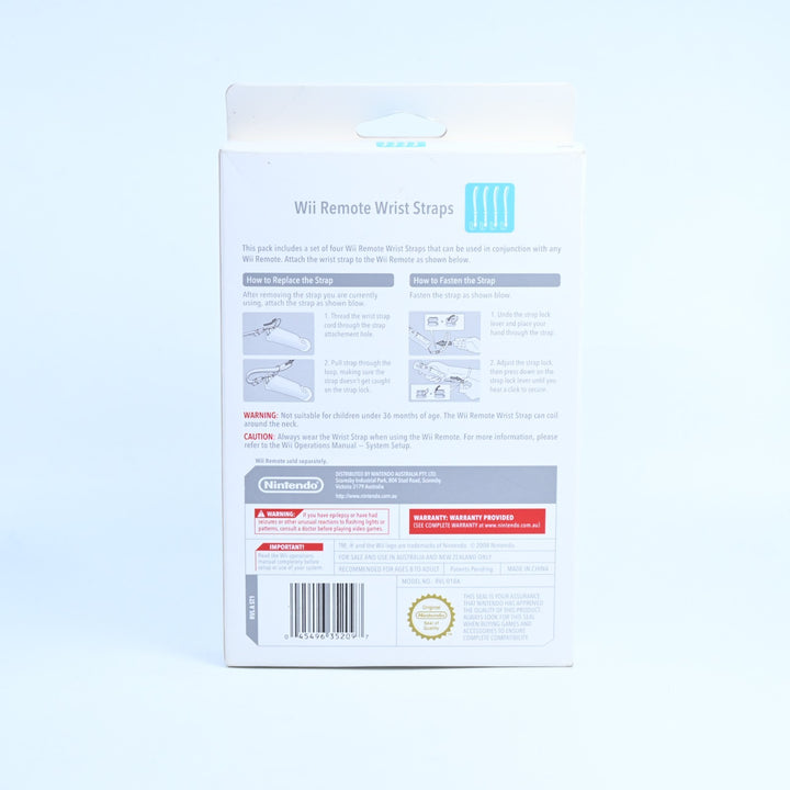 OEM Wii Remote Wrist Straps Multicolour - Nintendo Wii Accessory - FREE POST!