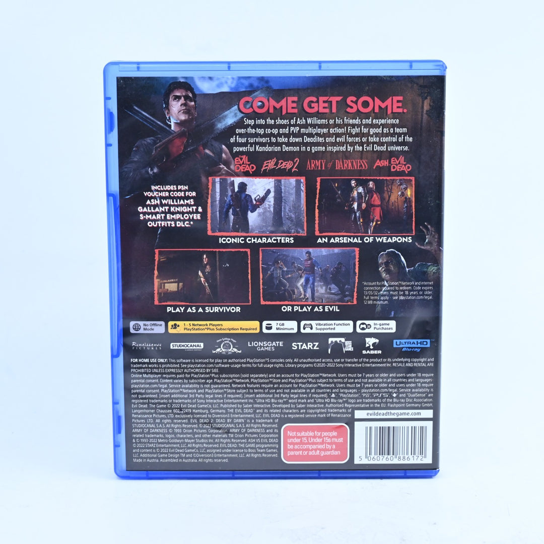 Evil Dead: The Game - Sony Playstation 5 / PS5 Game - FREE POST!