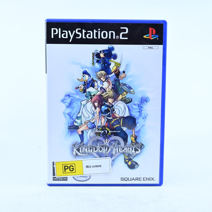 Kingdom Hearts II - Sony Playstation 2 / PS2 Game + Manual - PAL - MINT DISC!