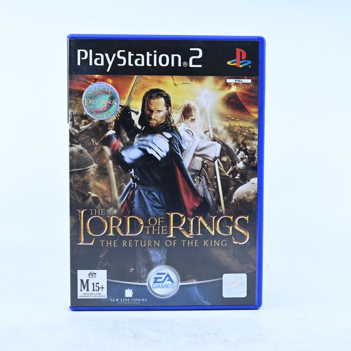 The Lord of the Rings: The Return of the King - PS2 Game + Manual - PAL