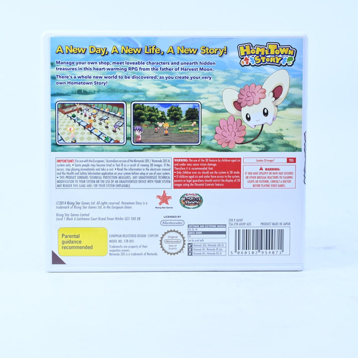 Hometown Story - Nintendo 3DS Game - PAL + Manual - FREE POST!