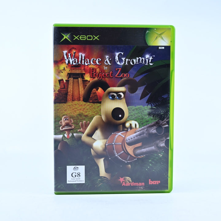 Wallace and Gromit in Project Zoo - Original Xbox Game + Manual - PAL