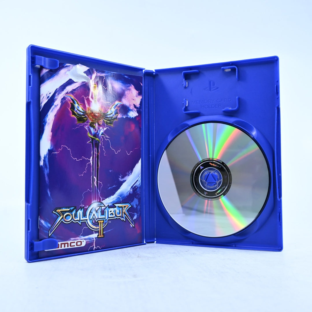 SoulCalibur II - Sony Playstation 2 / PS2 Game + Manual - PAL - MINT DISC!