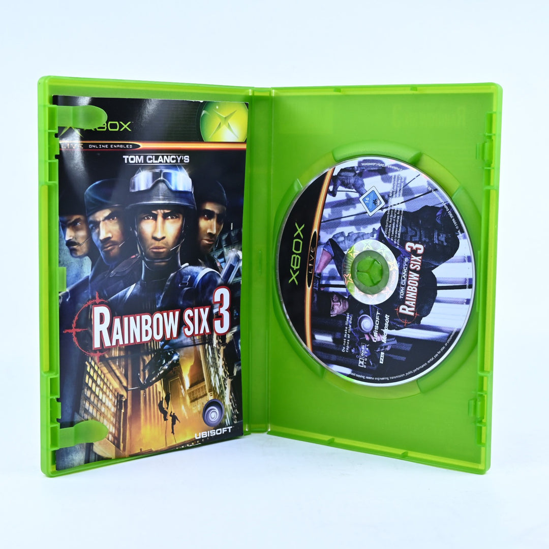 Tom Clancy's Rainbow Six 3 - Original Xbox Game + Manual - PAL - MINT DISC!