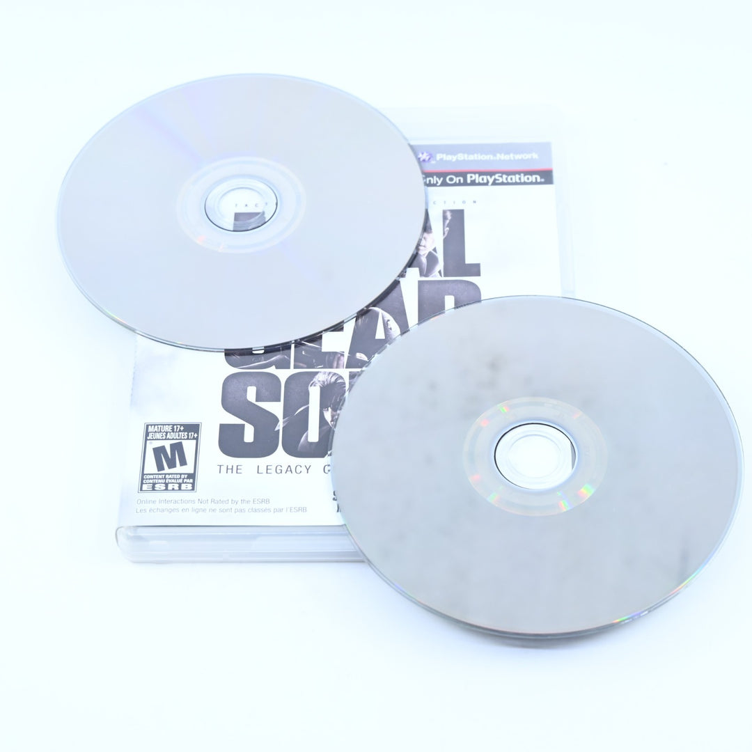 Metal Gear Solid: The Legacy Collection - Sony Playstation 3 PS3 Game + Art Book