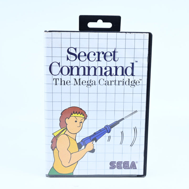 Secret Command - Sega Master System Game + Manual - PAL - FREE POST!