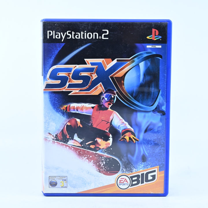 SSX - Sony Playstation 2 / PS2 Game + Manual - PAL - MINT DISC!