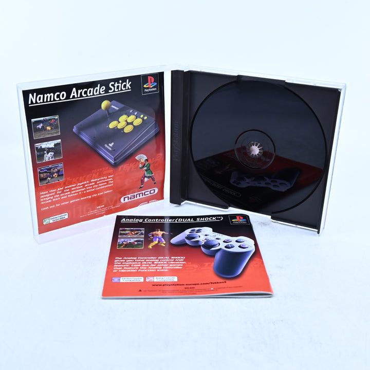 Tekken 3 - Sony Playstation 1 / PS1 Game + Manual - PAL - MINT DISC!