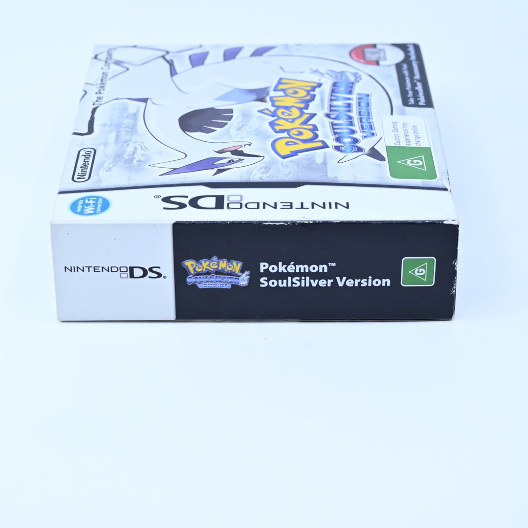 Pokemon Soul Silver Boxed + PokeWalker - Nintendo DS Game - PAL + Manual