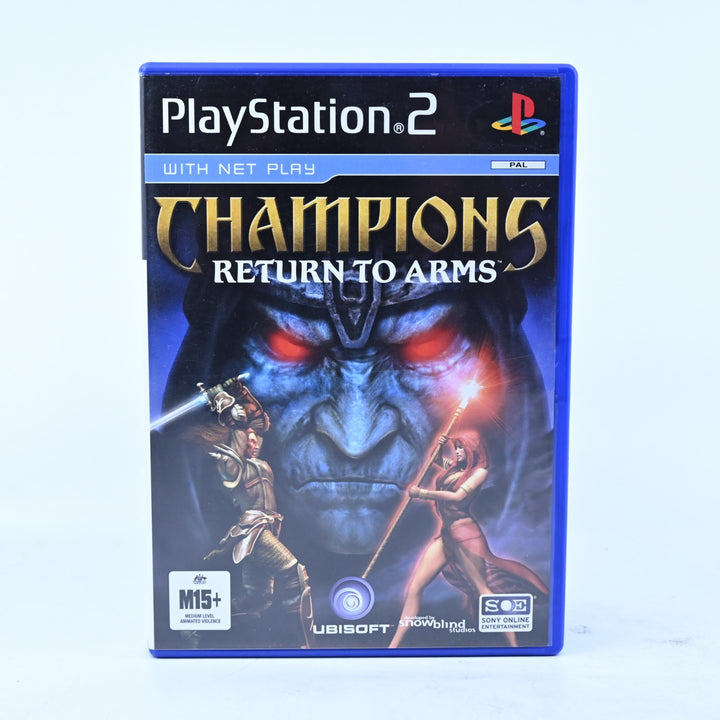 Champions: Return to Arms - Sony Playstation 2 / PS2 Game + Manual - PAL