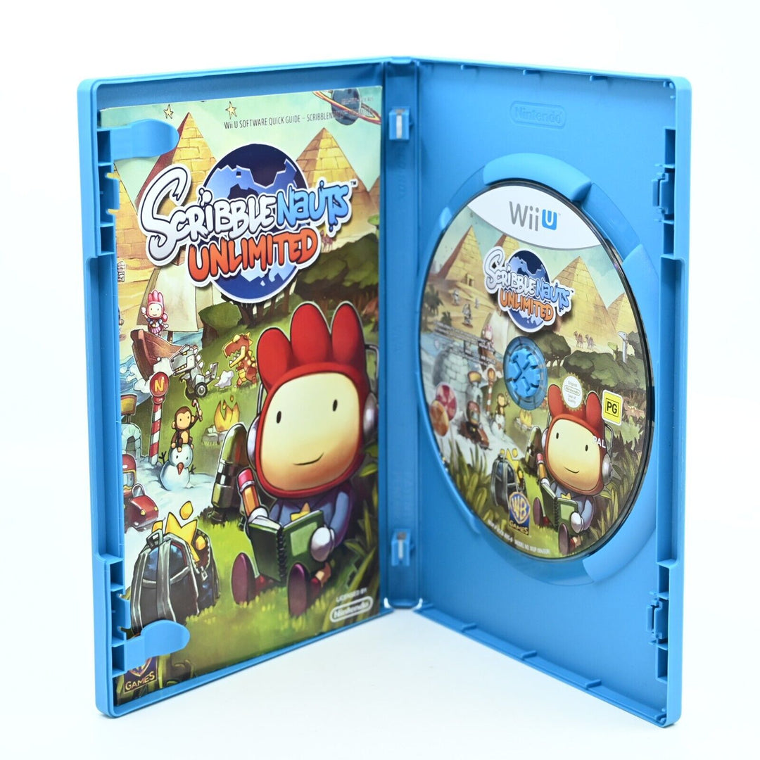 Scribblenauts Unlimited - Nintendo Wii U Game - PAL - FREE POST!