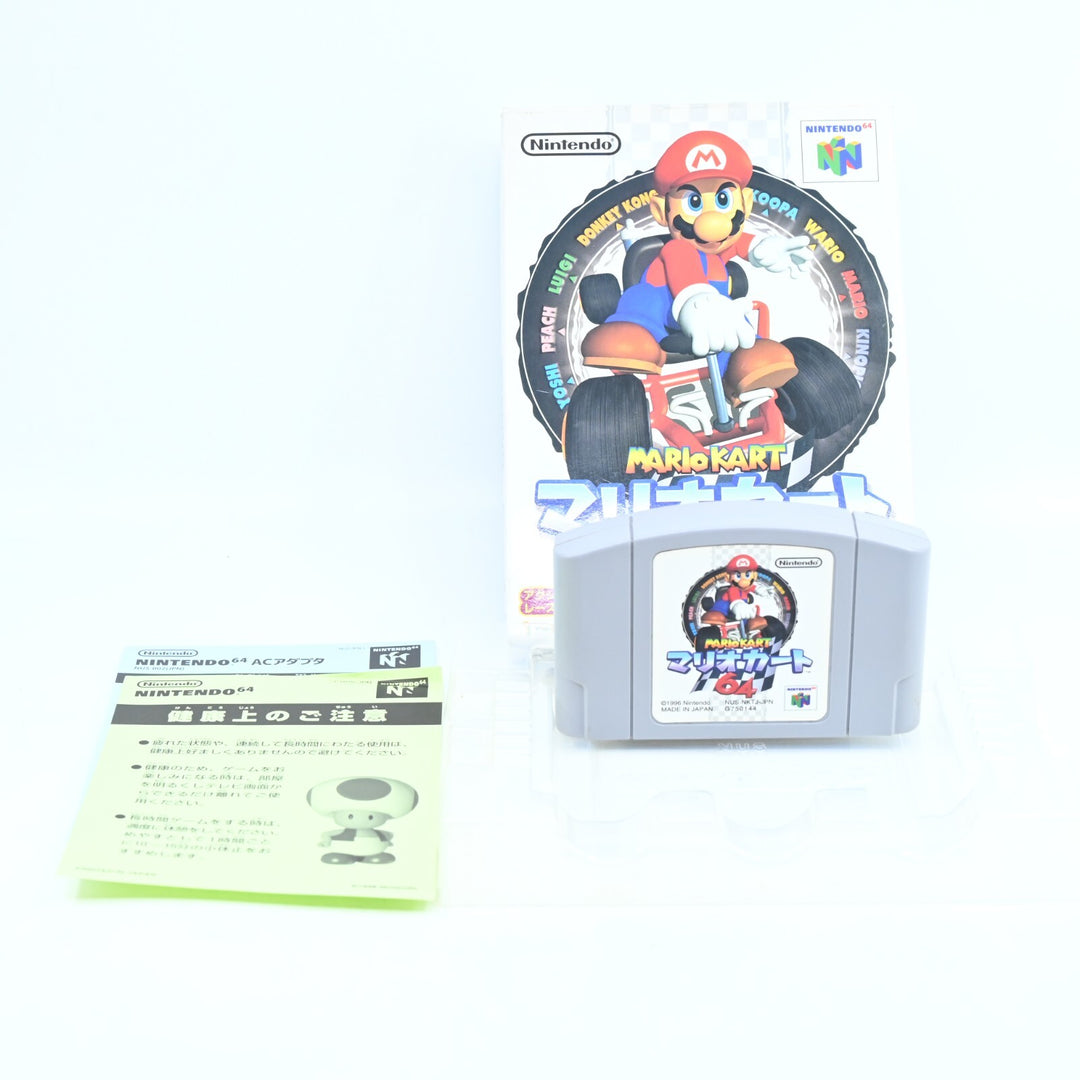 Mario Kart 64 - N64 / Nintendo 64 Boxed Game - NTSC-J- FREE POST! No Manual
