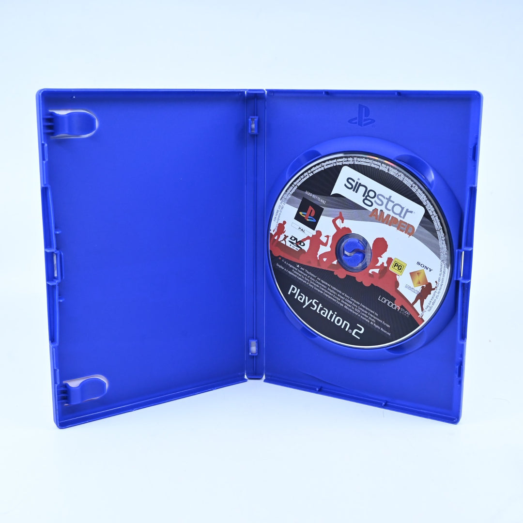 Singstar: Amped - Sony Playstation 2 / PS2 Game - No Manual - PAL - MINT DISC!