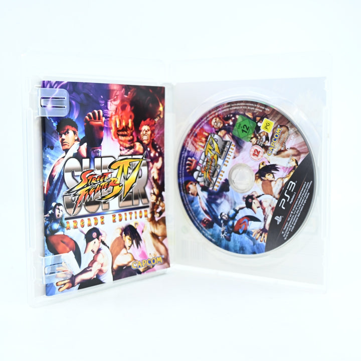 Super Street Fighter IV Arcade Edition - Sony Playstation 3 / PS3 Game + Manual