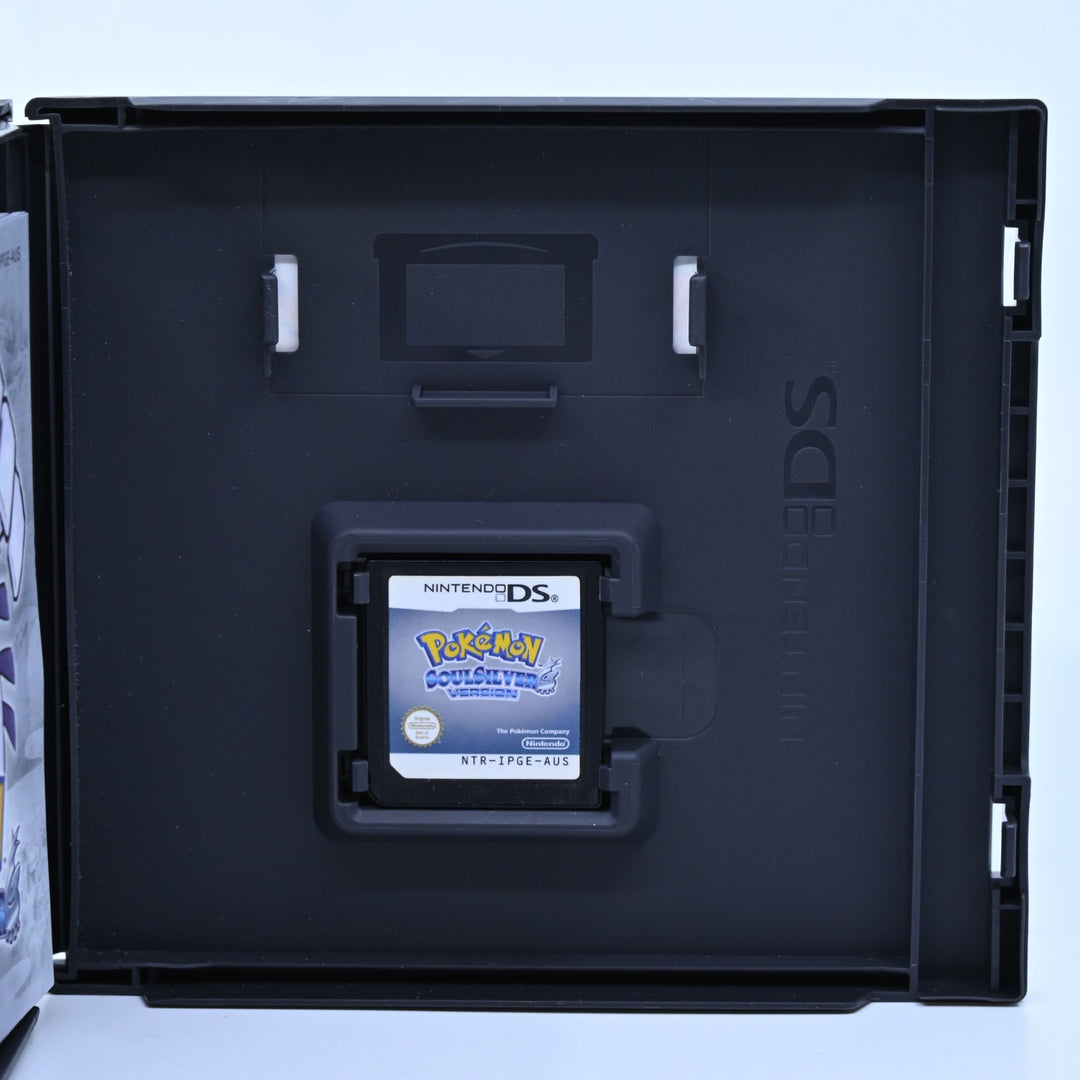 Pokemon Soul Silver Boxed + PokeWalker - Nintendo DS Game - PAL + Manual