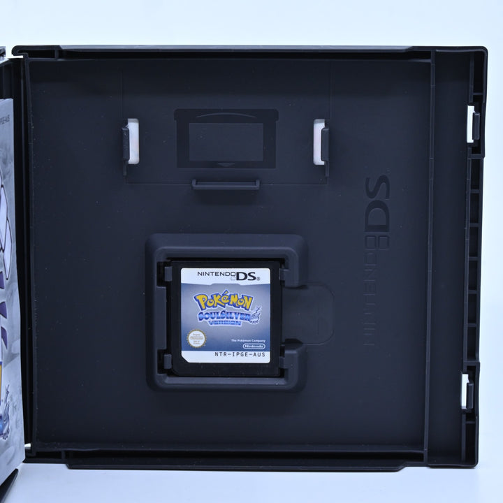 Pokemon Soul Silver Boxed + PokeWalker - Nintendo DS Game - PAL + Manual