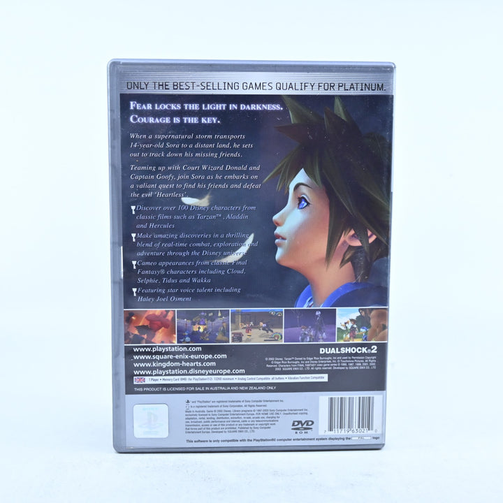 Kingdom Hearts - Sony Playstation 2 / PS2 Game + Manual - PAL - MINT DISC!