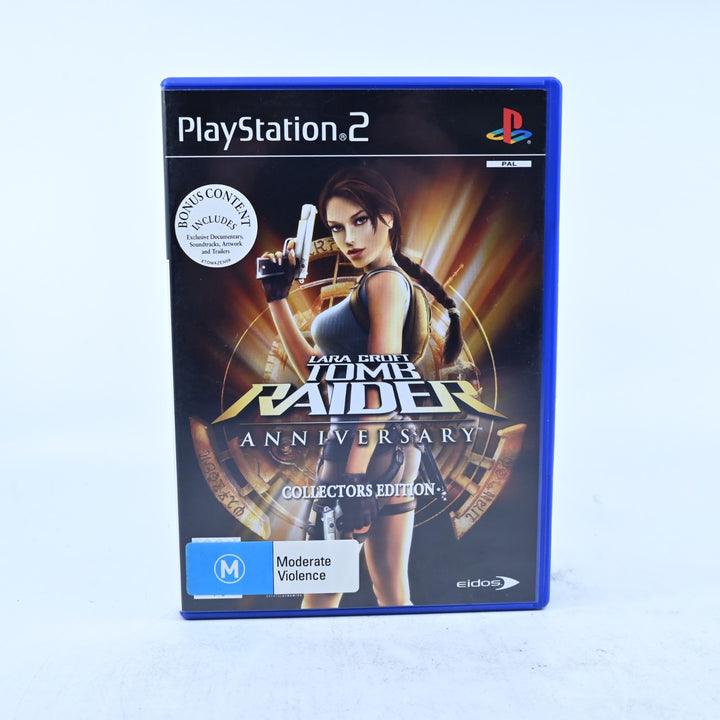 Lara Croft Tomb Raider Anniversary - Collector's Edition - PS2 Game + Manual