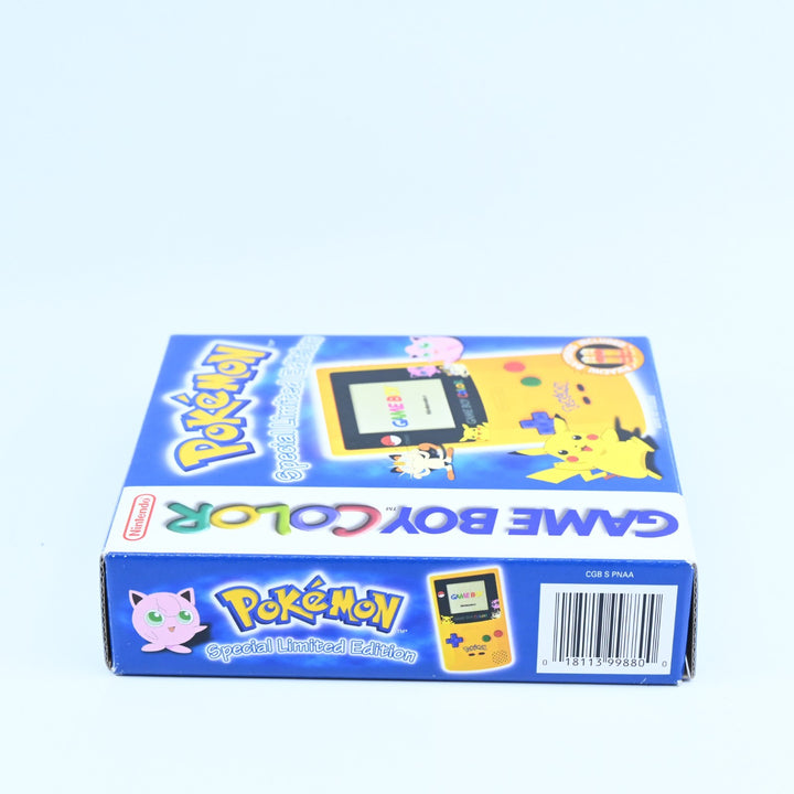 Pokemon Limited Pikachu Edition Boxed Console - Nintendo Gameboy Color Console