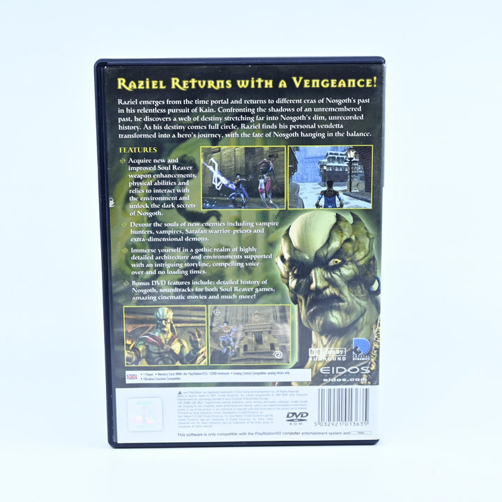 Soul Reaver 2: The Legacy of Kain Series - Sony PS2 Game + Manual - MINT DISC!