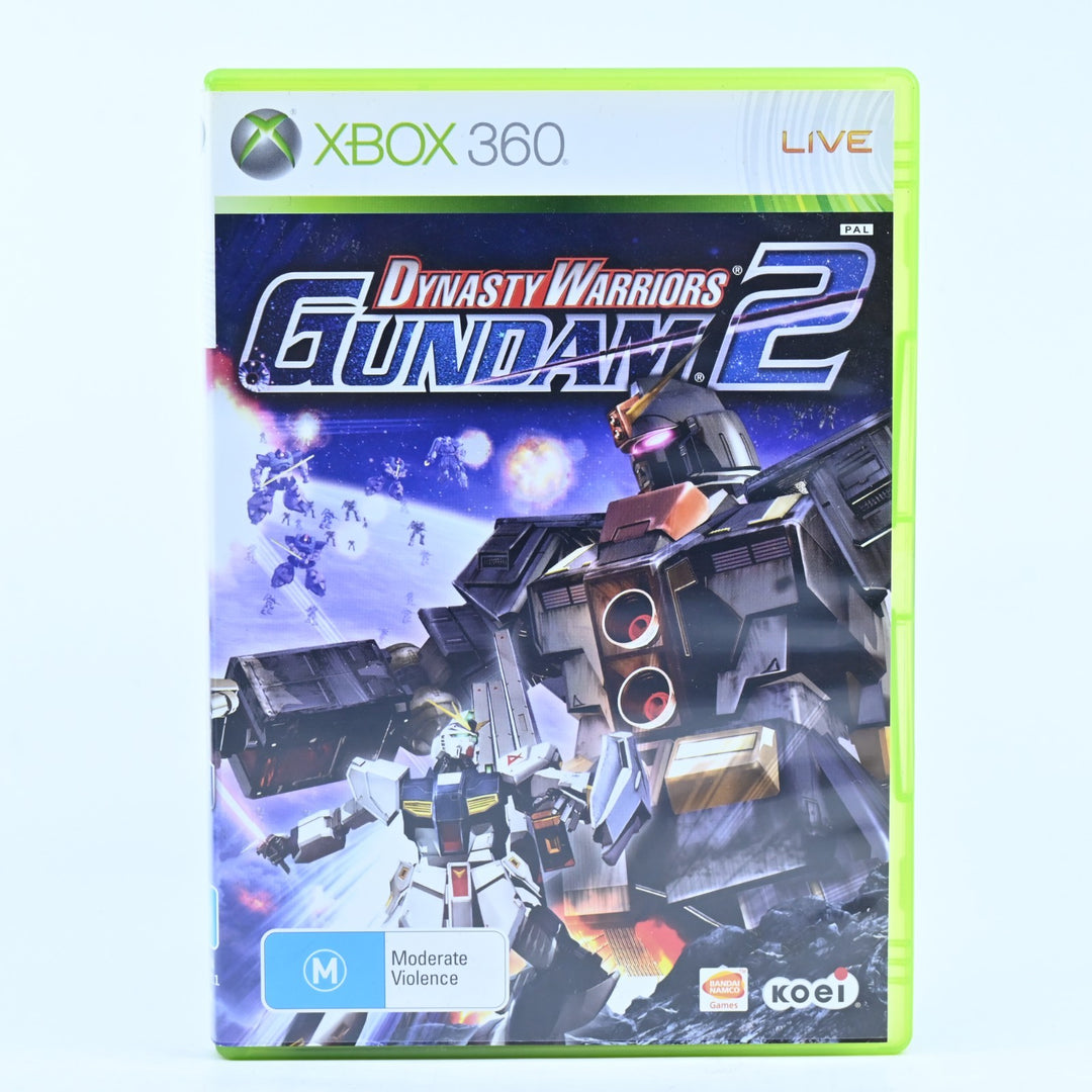 Dynasty Warriors Gundam 2 - Xbox 360 Game + Manual - PAL - MINT DISC!