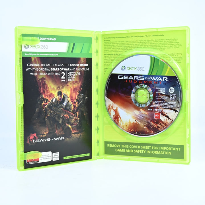Gears of War: Judgment - Xbox 360 Game + Manual - PAL - NEAR MINT DISC!