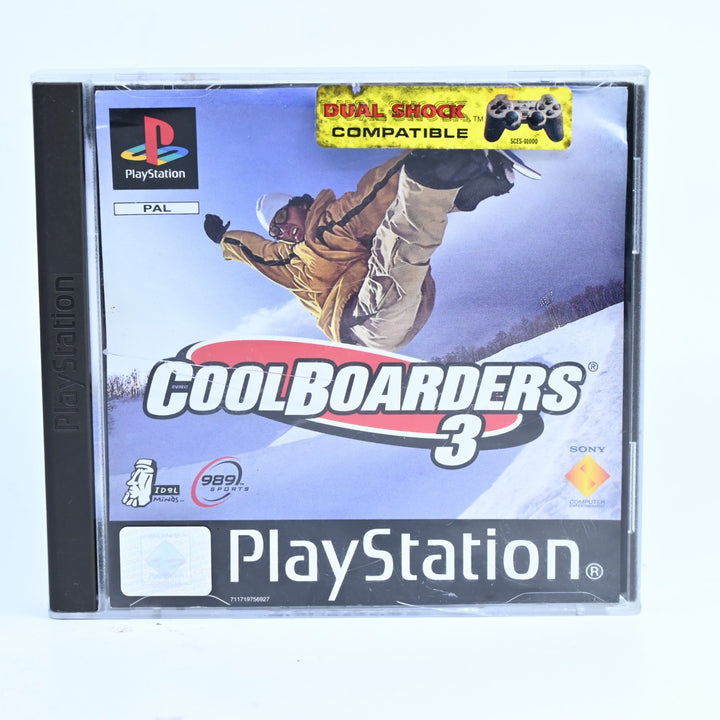 CoolBoarders 3 - Sony Playstation 1 / PS1 Game - No Manual - PAL - MINT DISC!