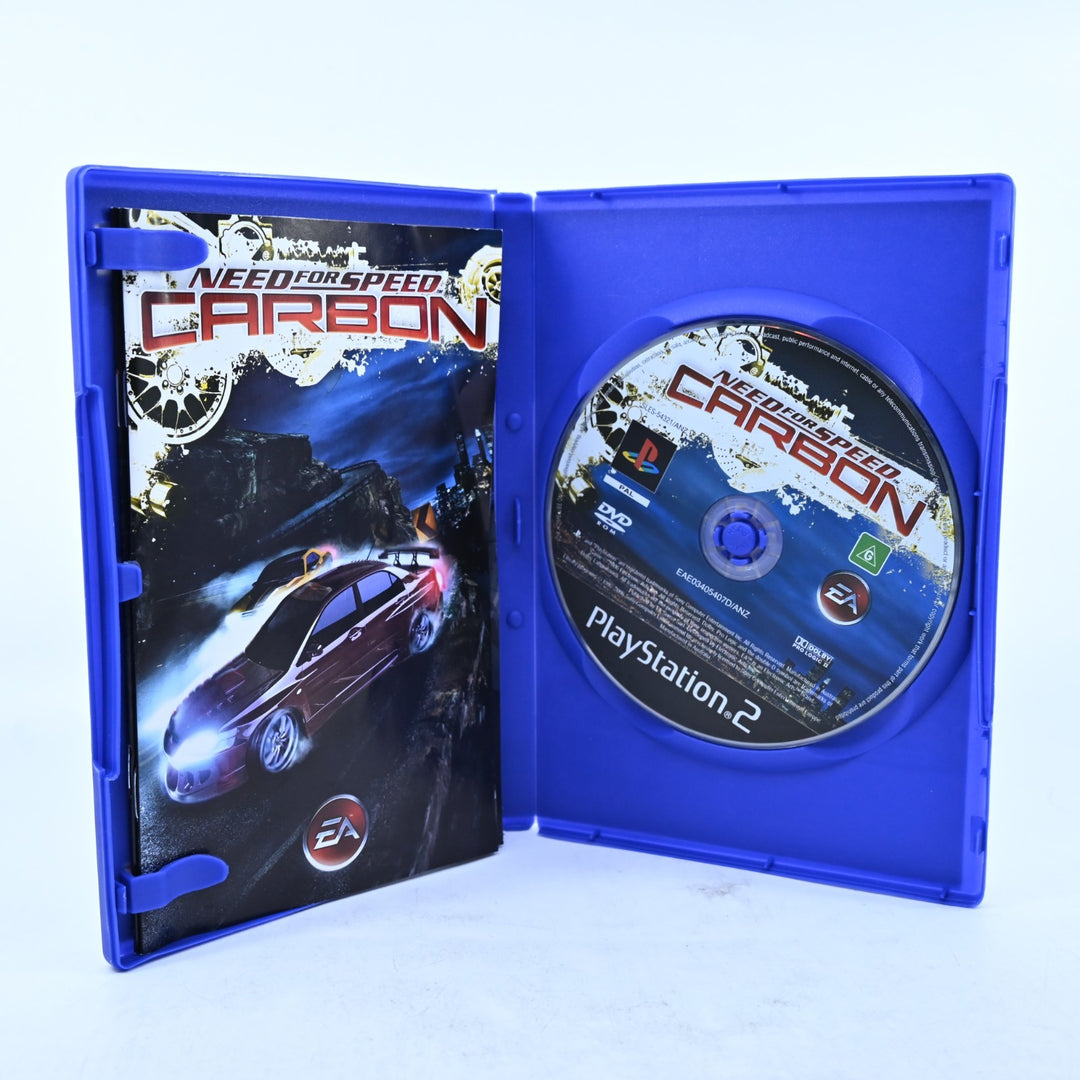 Need for Speed Carbon - Sony Playstation 2 / PS2 Game + Manual - PAL