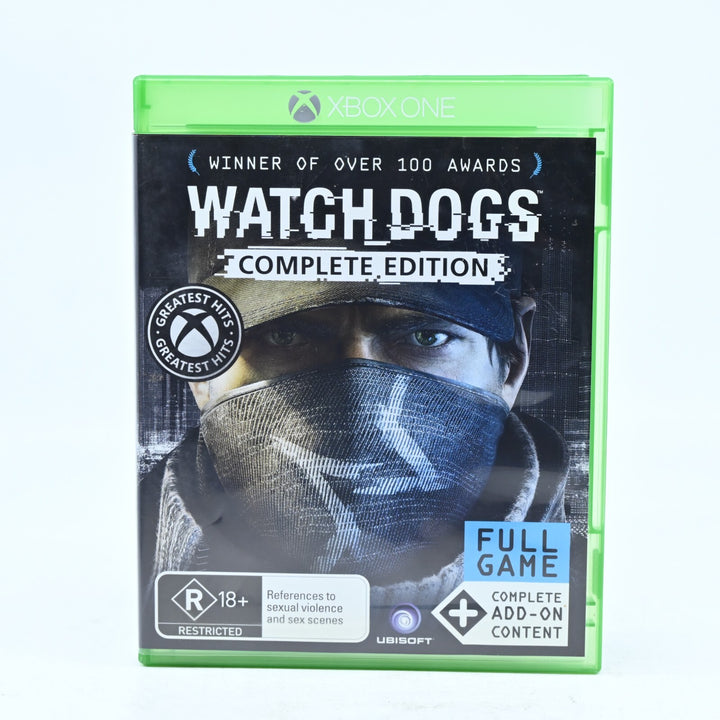 Watch Dogs Complete Edition - Xbox One Game - PAL - FREE POST!