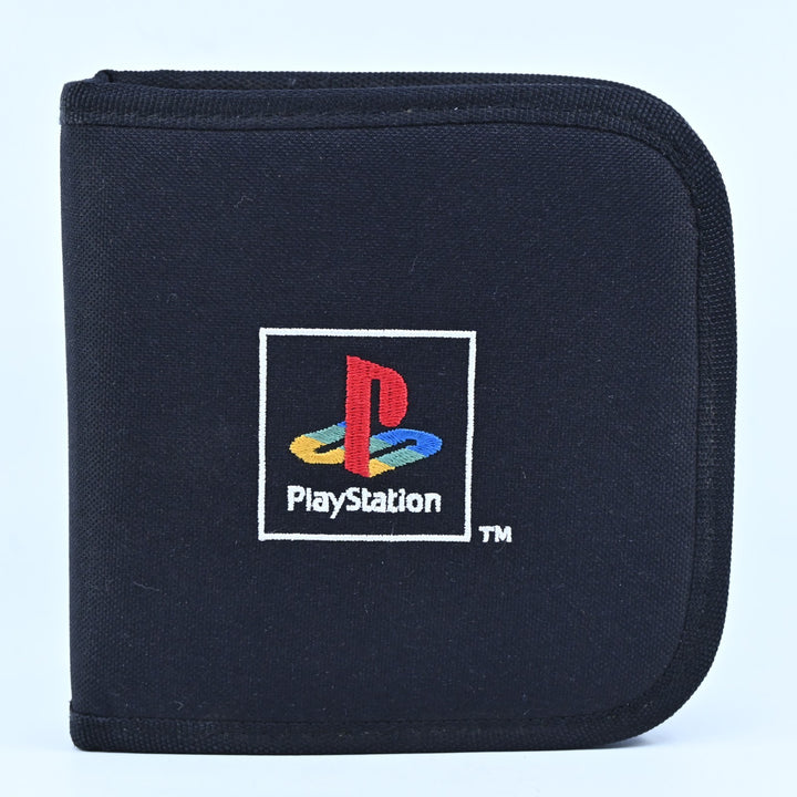 Genuine Sony Playstation 1 CD/DVD Disc Wallet / Carrying Case - PS1 Accessory