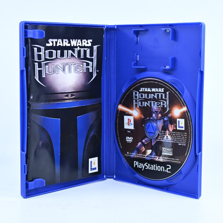 Star Wars Bounty Hunter - Sony Playstation 2 / PS2 Game + Manual - PAL