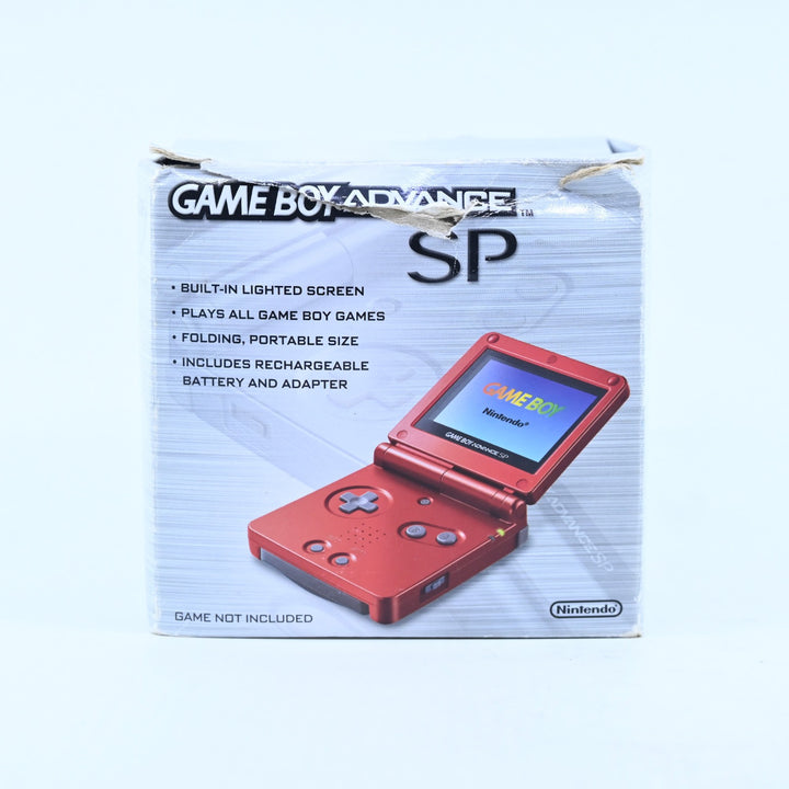 Flame Gameboy SP Console Box - NO INSERT OR CONSOLE  - GBA Accessory - AGS-001