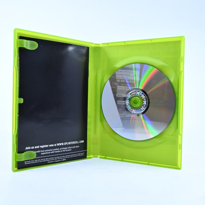 Tom Clancy's Splinter Cell: Double Agent - Original Xbox Game + Manual - PAL