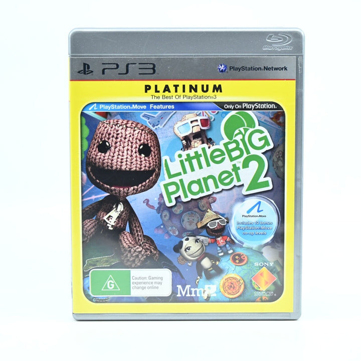 Little Big Planet 2 - Sony Playstation 3 / PS3 Game + Manual - FREE POST!