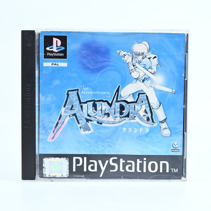 The Adventures of Alundra - Sony PS1 Game + Manual - PAL - MINT DISC!