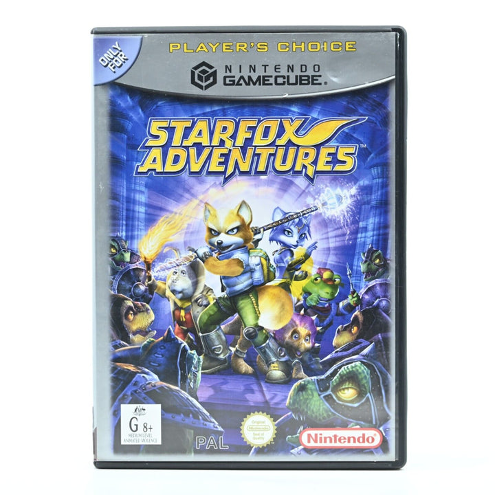 Starfox Adventures - DAMAGED MANUAL - Nintendo Gamecube Game - PAL - FREE POST!