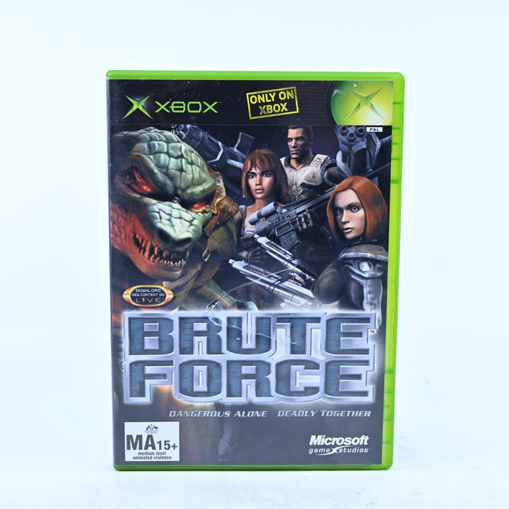 Brute Force - Original Xbox Game + Manual - PAL - MINT DISC!