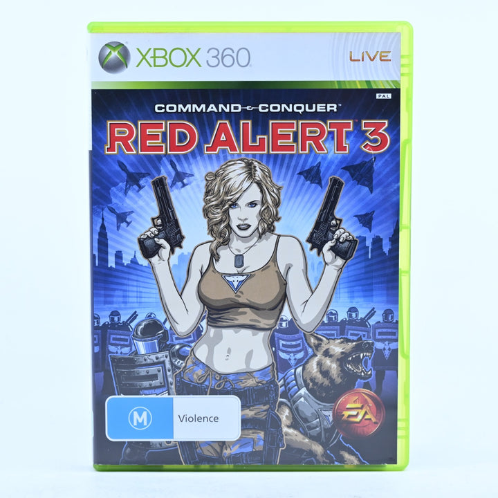 Command & Conquer: Red Alert 3 - Xbox 360 Game + Manual - PAL - MINT DISC!