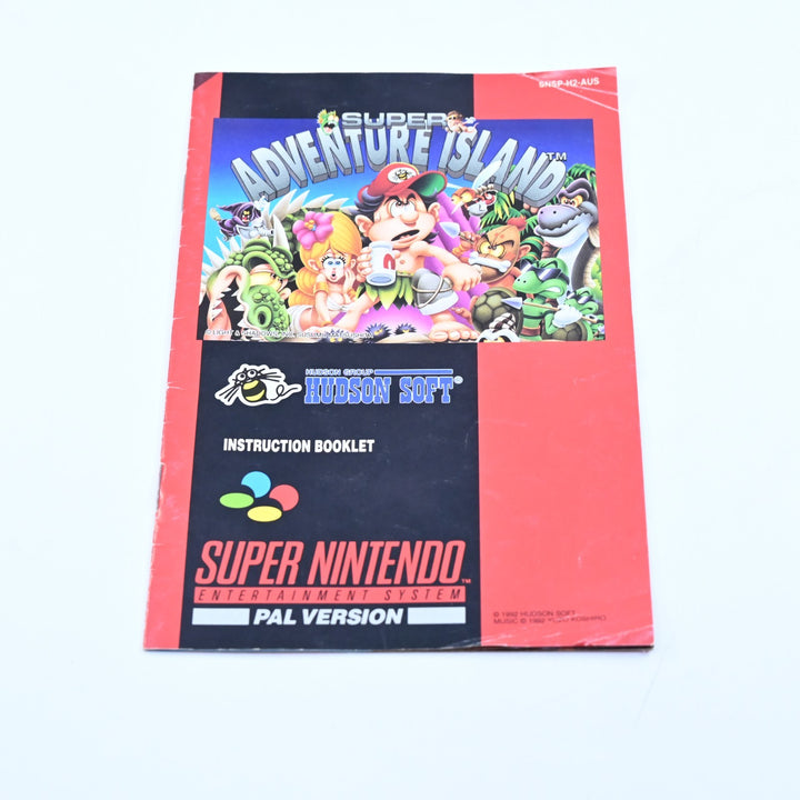 Super Adventure Island - Super Nintendo / SNES Boxed Game - PAL - FREE POST!