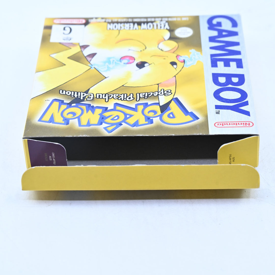 Pokemon Yellow Version - Nintendo Gameboy Boxed Game - PAL - NEW SAVE BATTERY!