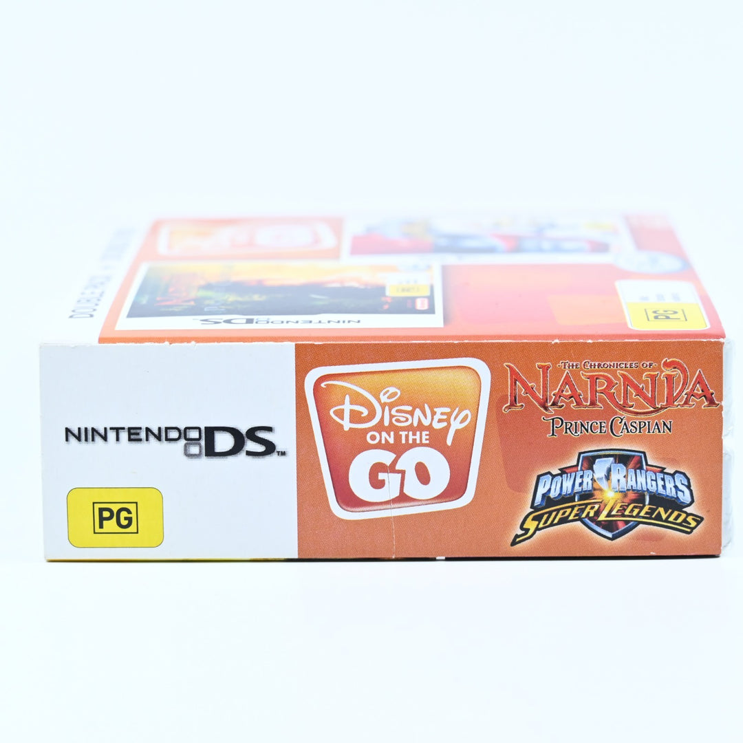 SEALED! Disney on the Go Double Pack - Narnia & Power Rangers - Nintendo DS Game