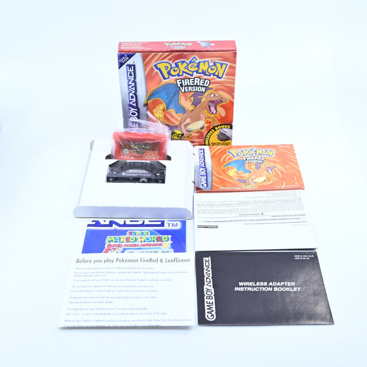 Pokemon FireRed Version - GBA Boxed Game + Original Insert - PAL - Fire Red